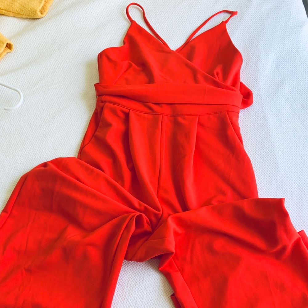 Fancy orangy red jumper ✨